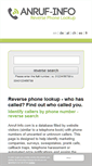 Mobile Screenshot of anruf-info.com